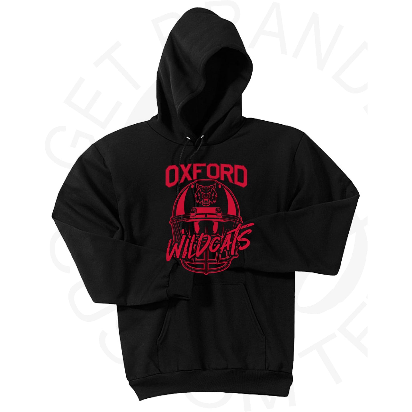 2024 OHS Oxford Football Hoodie or Crew Sweatshirt