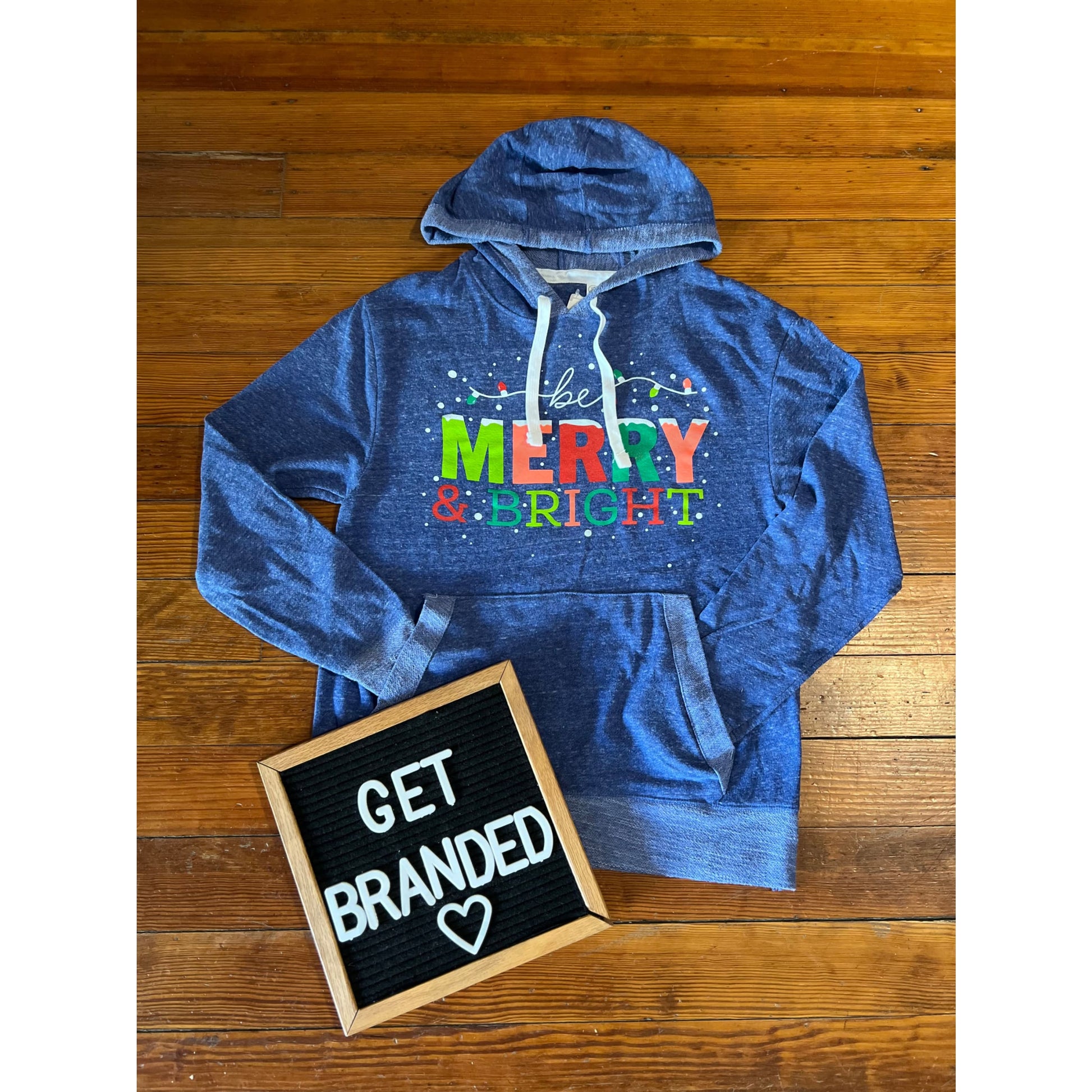 Be Merry & Bright Lightweight Hoodie