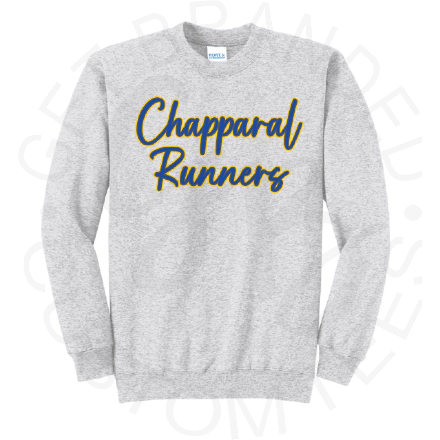 Chapparal Runners Puff + Glitter Crew Sweatshirt