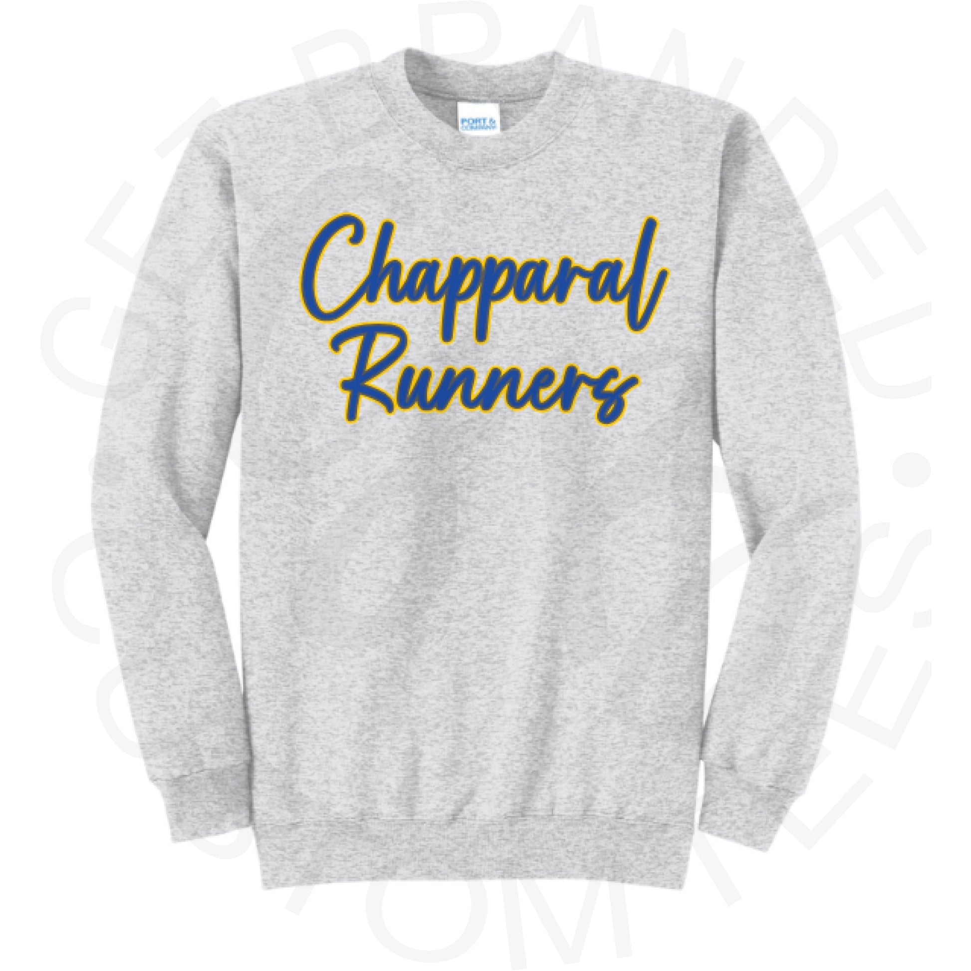 Chapparal Runners Puff + Glitter Crew Sweatshirt