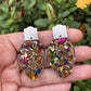 Christmas Light Earrings Holiday Earrings - Apparel &