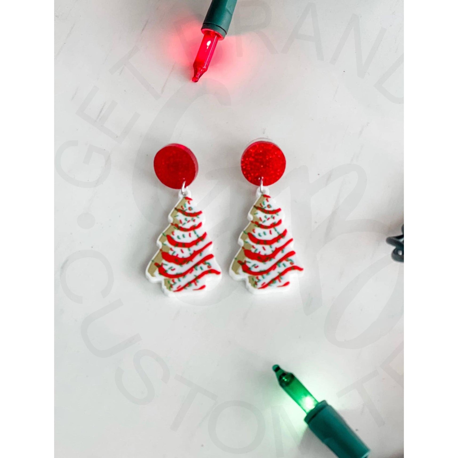 ’Christmas Tree’ Dangles - Apparel & Accessories