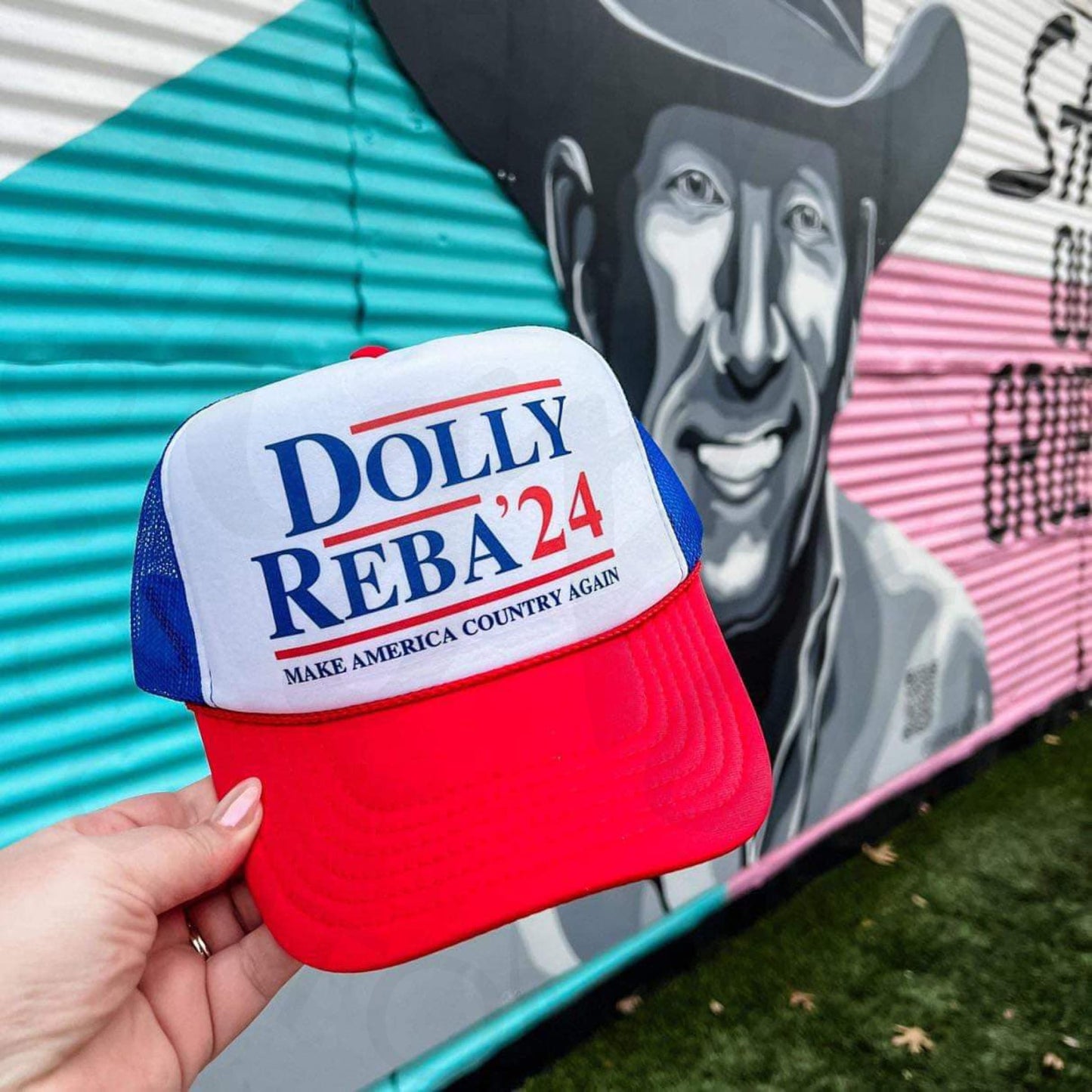 Dolly Reba 2024 Foam Trucker Hat