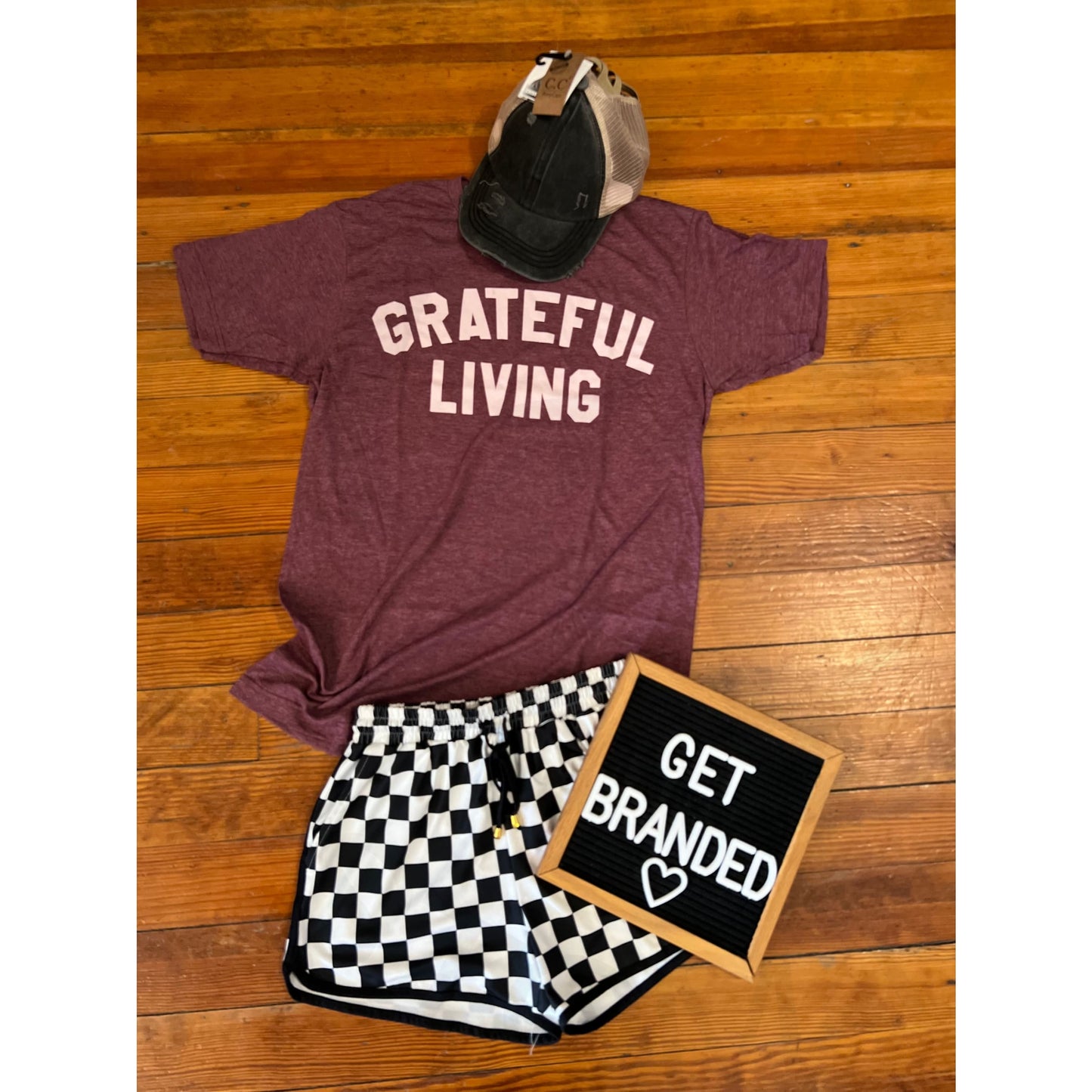 Grateful Living Oliver & Otis Tee