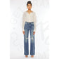 Kan Can Ultra High Rise 90’s Wide Leg Flare Denim