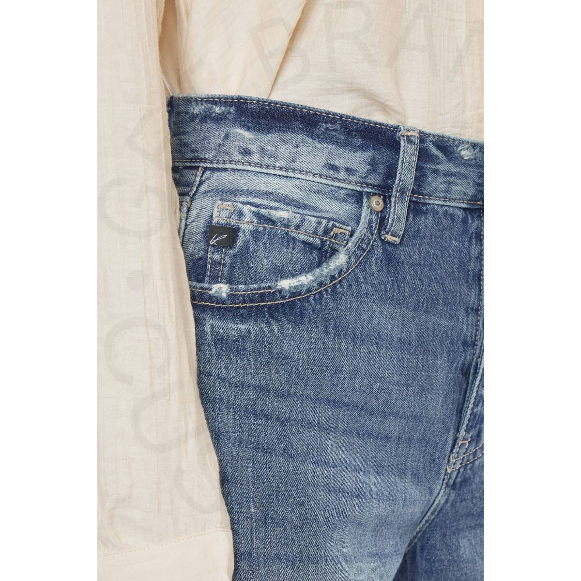 Kan Can Ultra High Rise 90’s Wide Leg Flare Denim