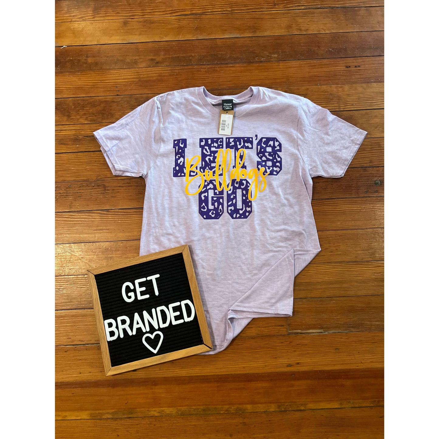 Let’s Go Bulldogs Purple Tee