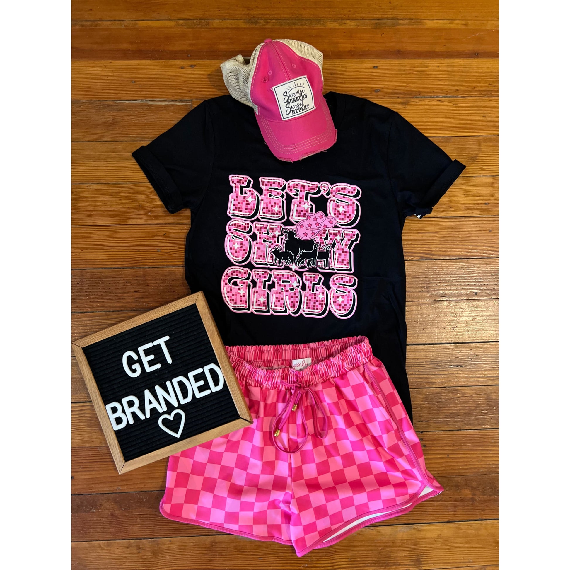 Let’s Show Girls - Stock Show Tee - Apparel & Accessories