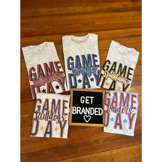 Local School Game Day Star Tee - Apparel & Accessories