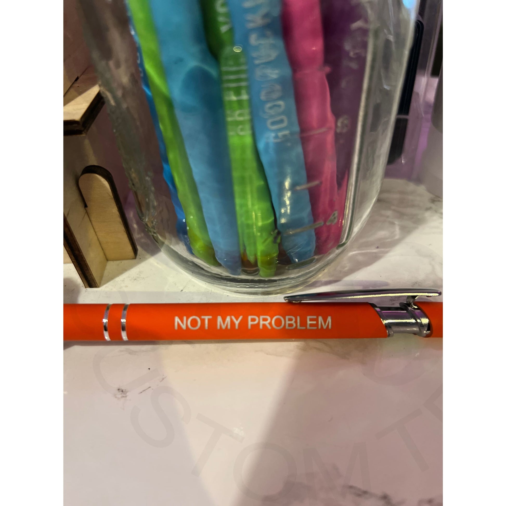 Sarcastic Pens - Not My Problem