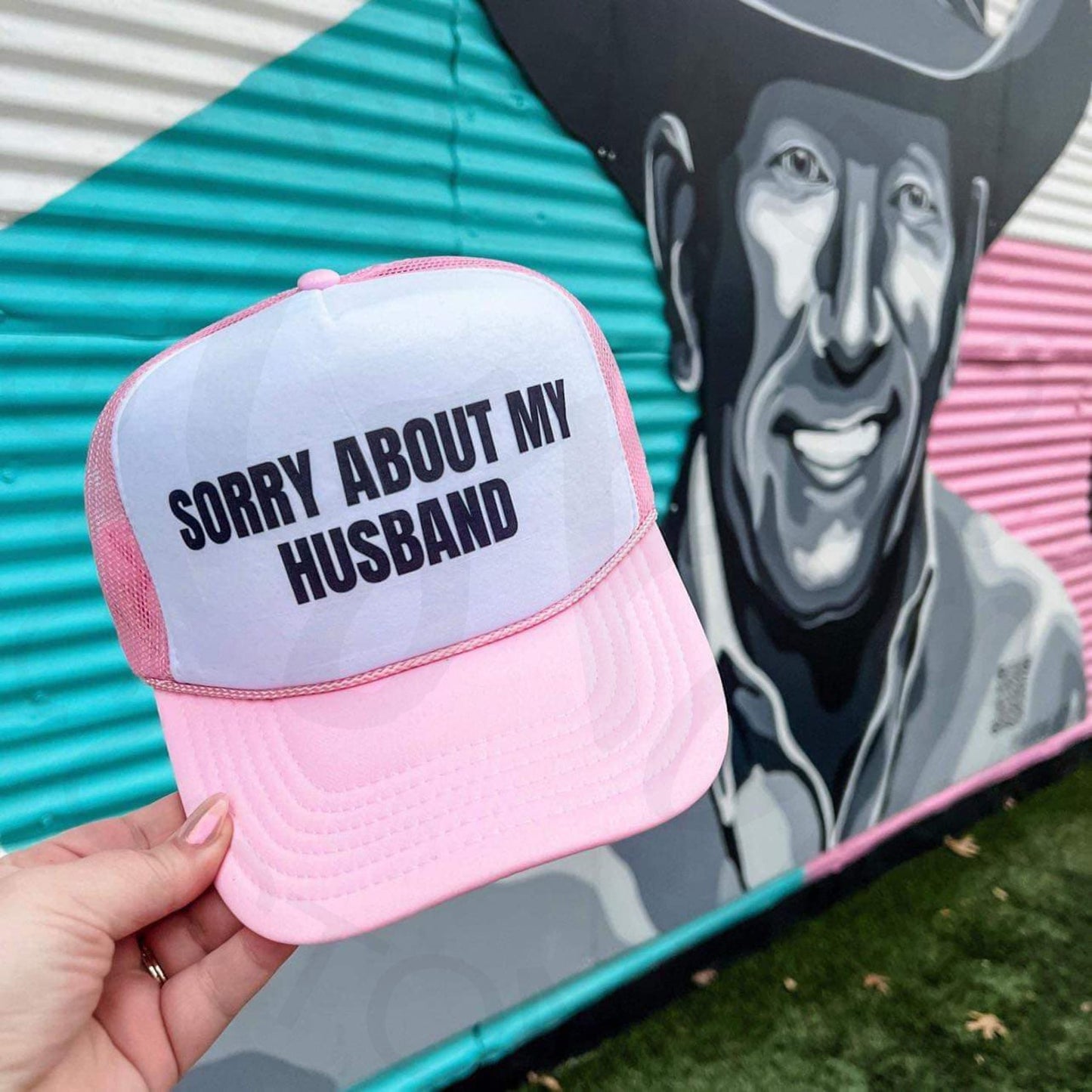 Sorry About My Husband Foam Trucker Hat