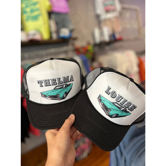 Thelma and Louise Trucker Cap - Apparel & Accessories