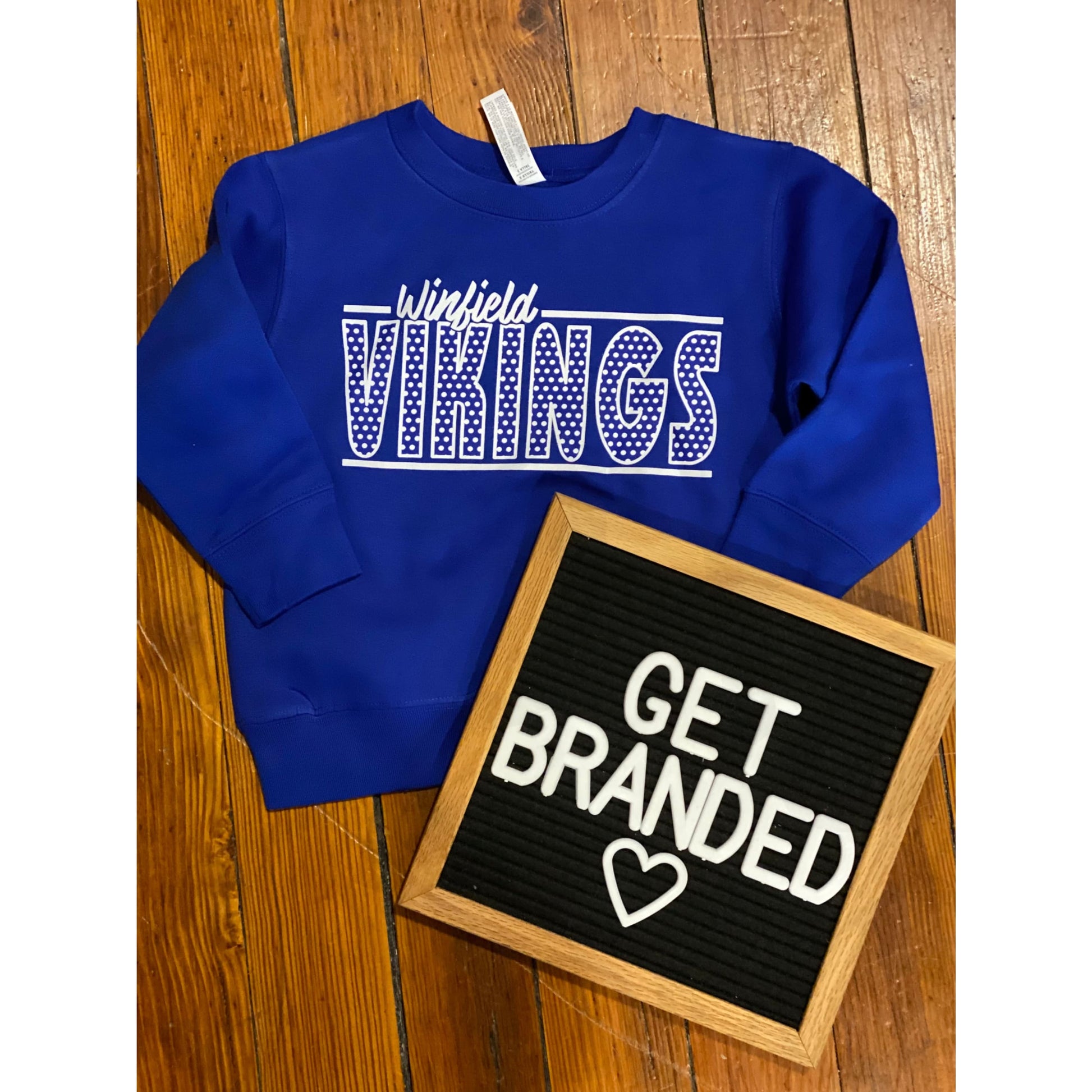 WV Winfield Vikings Toddler Sweatshirt