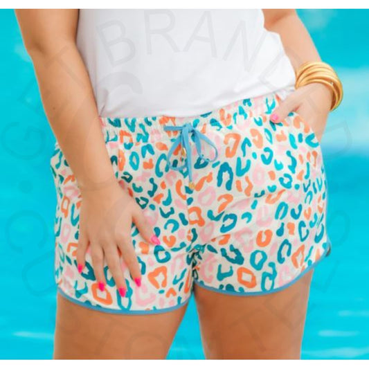 Feeling Like Fun Leopard Shorts - Shorts