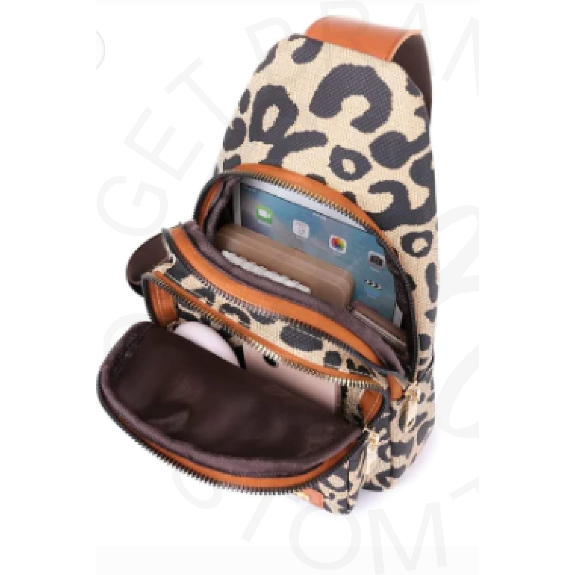 Leopard Sling Bag
